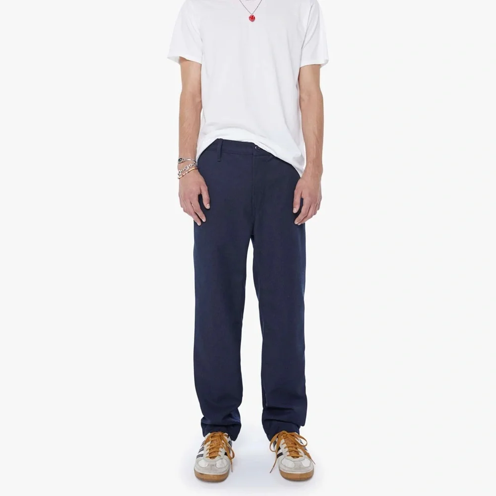 MOTHER Men’s The Duke Pants In Navy‎ size 34 NWT